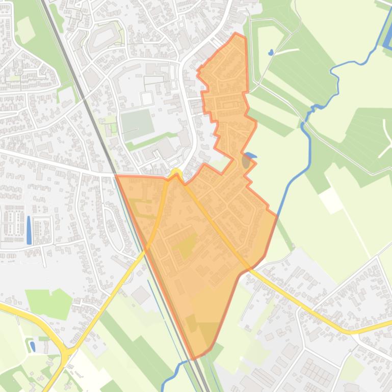 Kaart van de buurt Nieuwendijk.