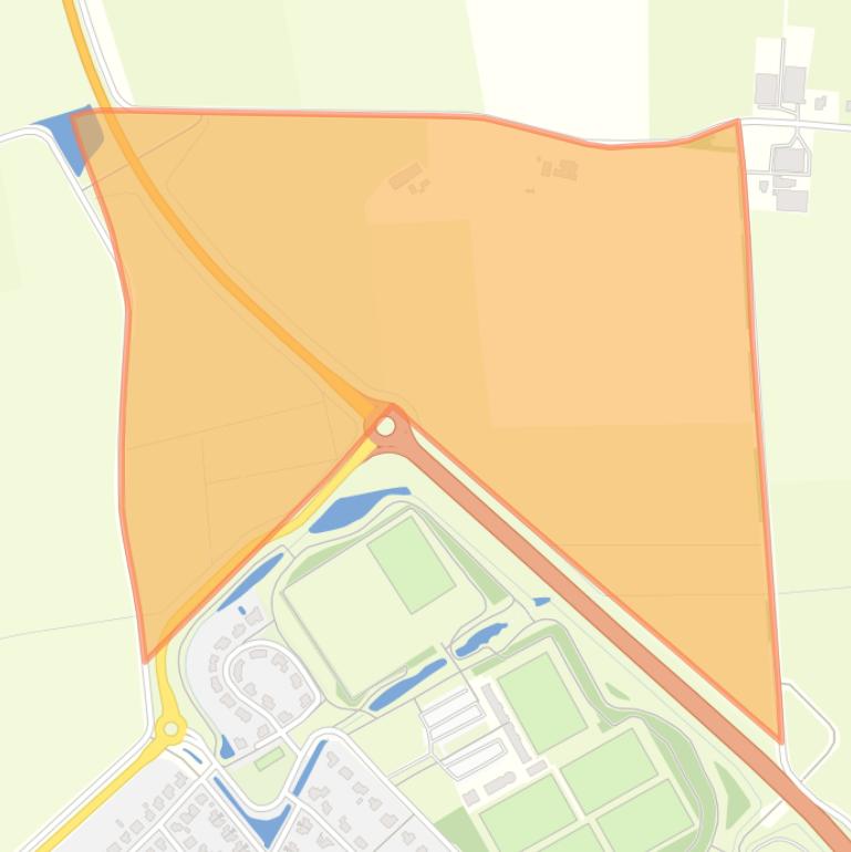 Kaart van de buurt Nieuwenhove.