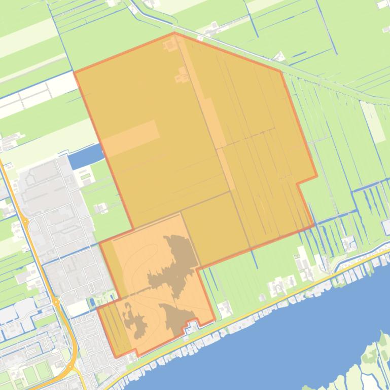 Kaart van de buurt Nieuwkoop Buitengebied Oost.