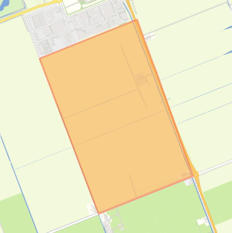 Kaart van de buurt Nieuwveen Buitengebied Zuid.