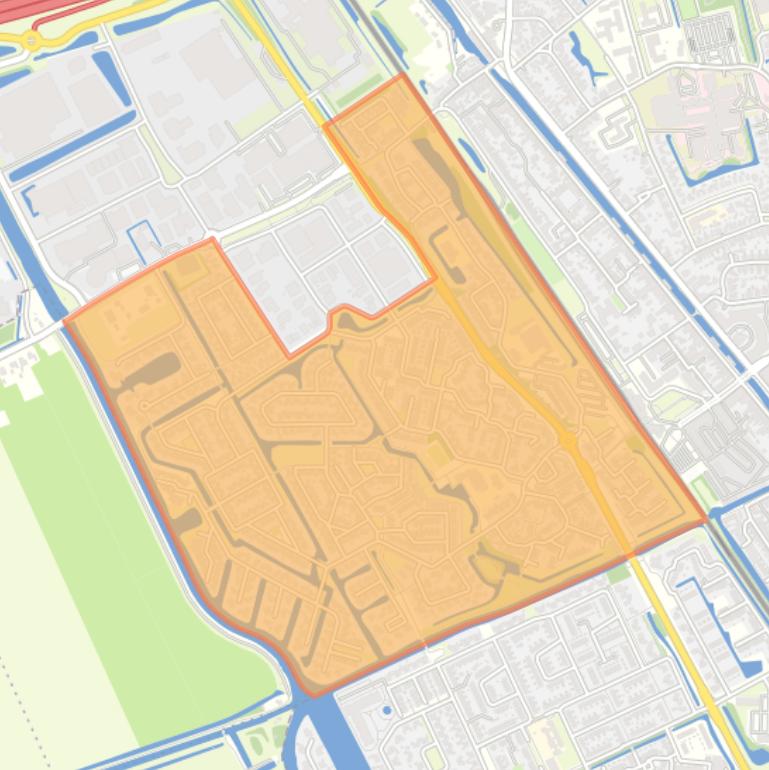 Kaart van de buurt Nijehaske.