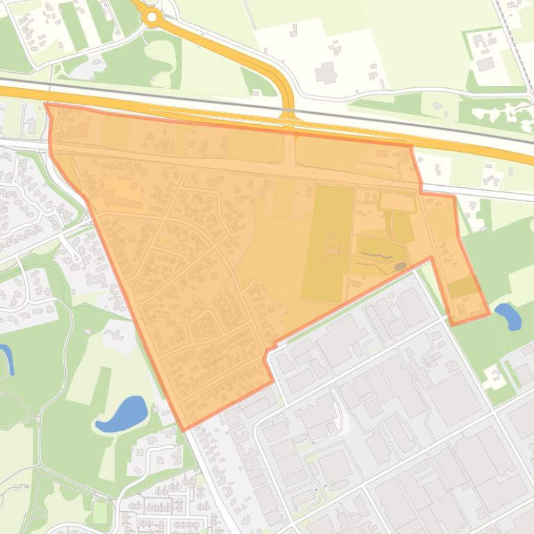 Kaart van de buurt Nijverdal Oost.