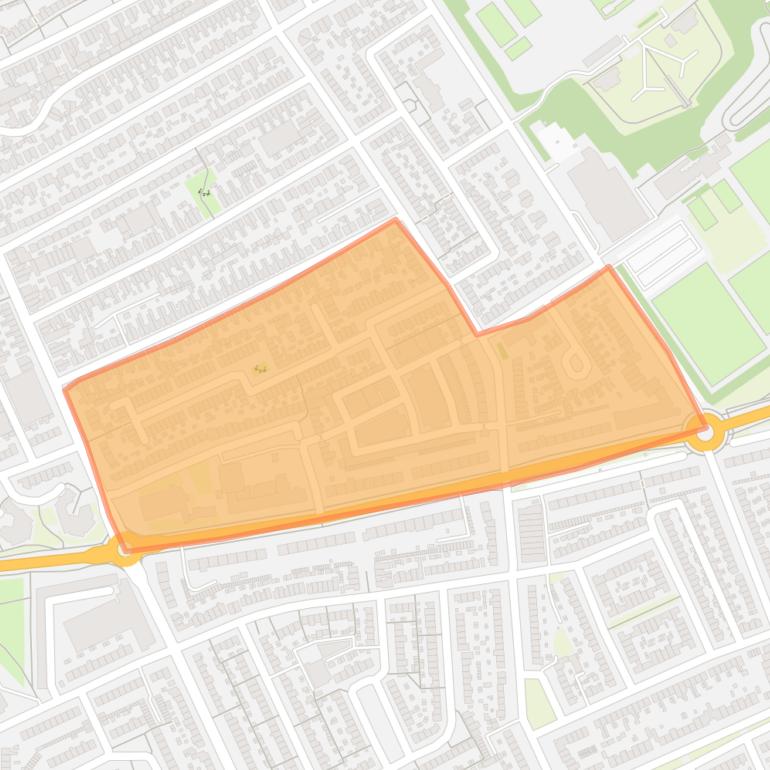 Kaart van de buurt Nijverheidswerf.