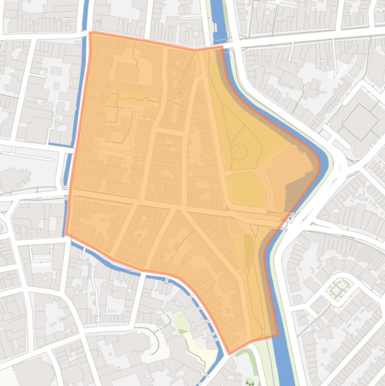 Kaart van de buurt Nobelstraat en omgeving.