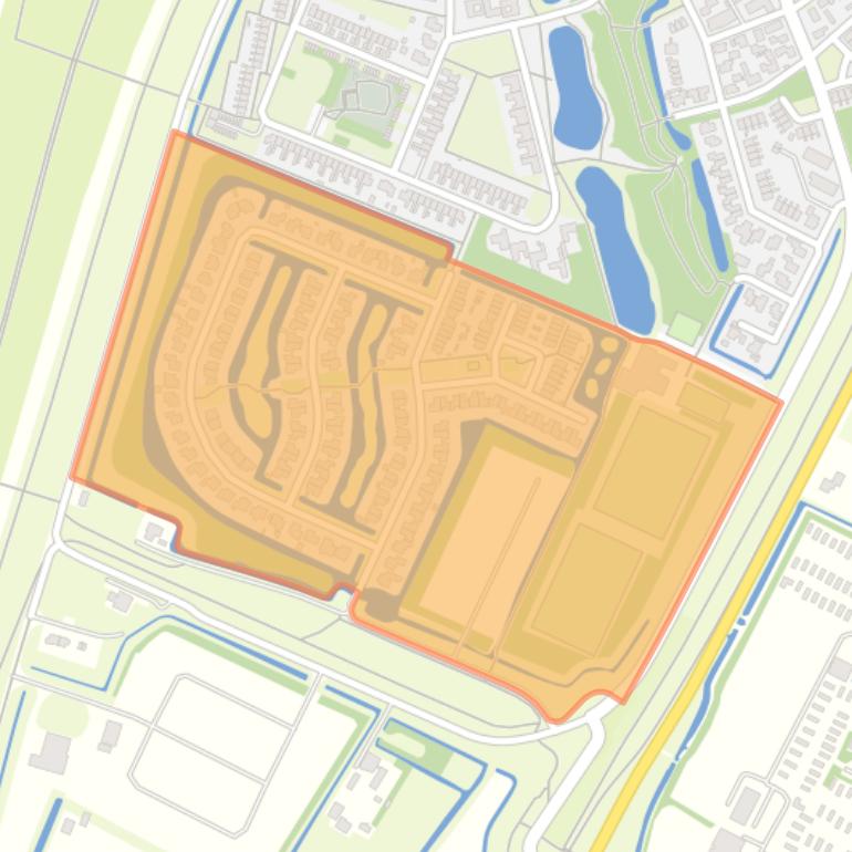 Kaart van de buurt Nolmerban.