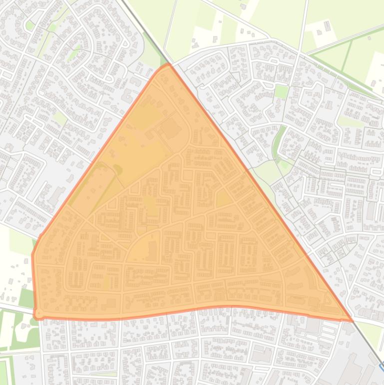 Kaart van de buurt Noorderenk.