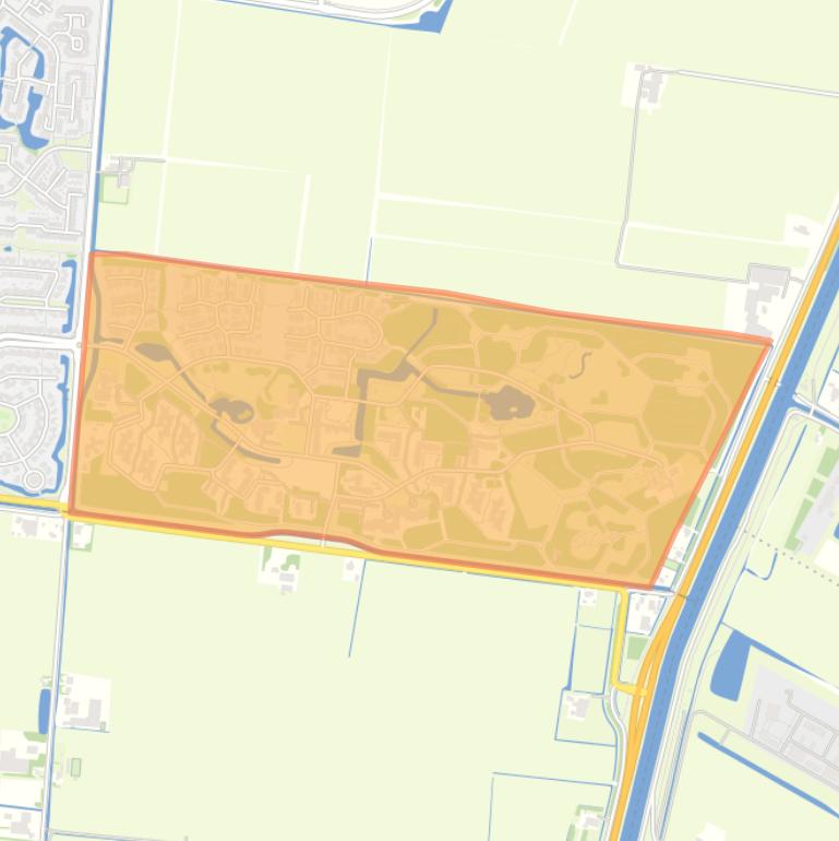 Kaart van de buurt Noorderhaven.