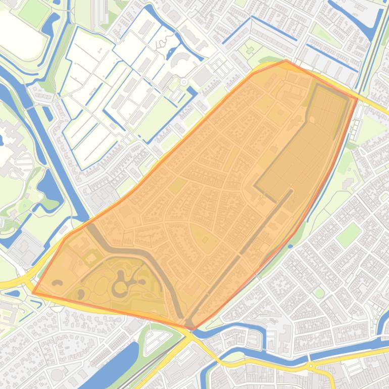 Kaart van de buurt Noorderhoek I.