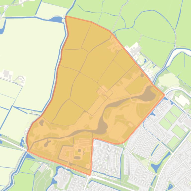 Kaart van de buurt Noorderneg.