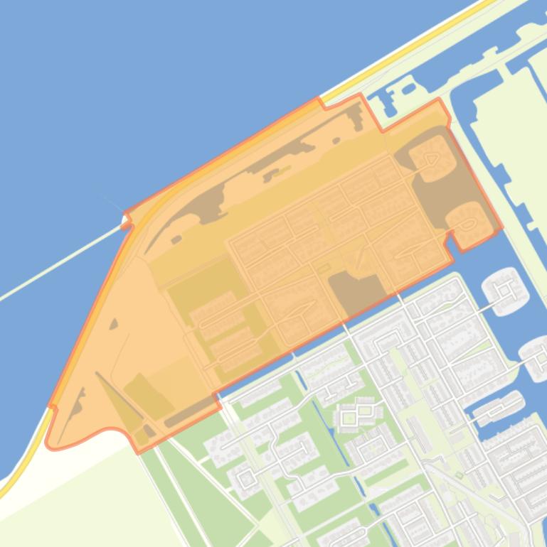 Kaart van de buurt Noorderplassen West-Noord.