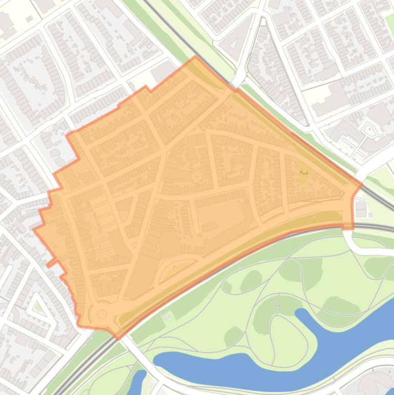 Kaart van de buurt Noorderplein.