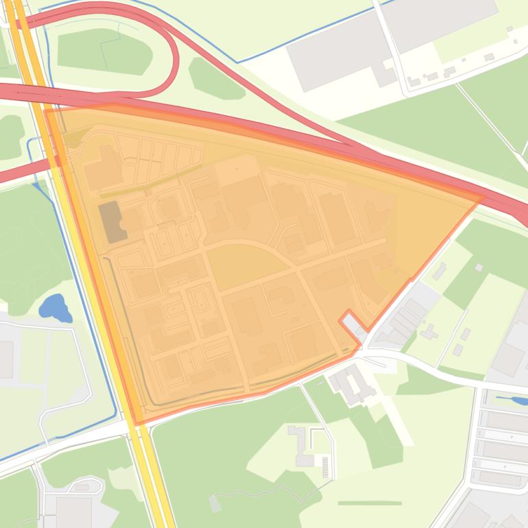 Kaart van de buurt Noorderpoort.