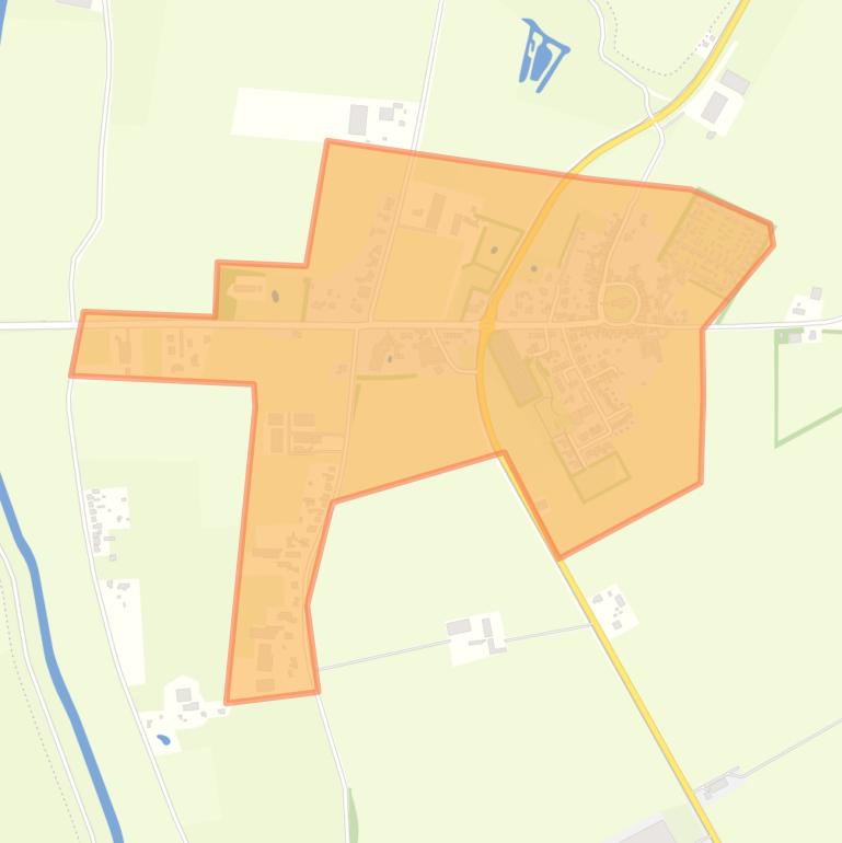 Kaart van de buurt Noordgouwe.