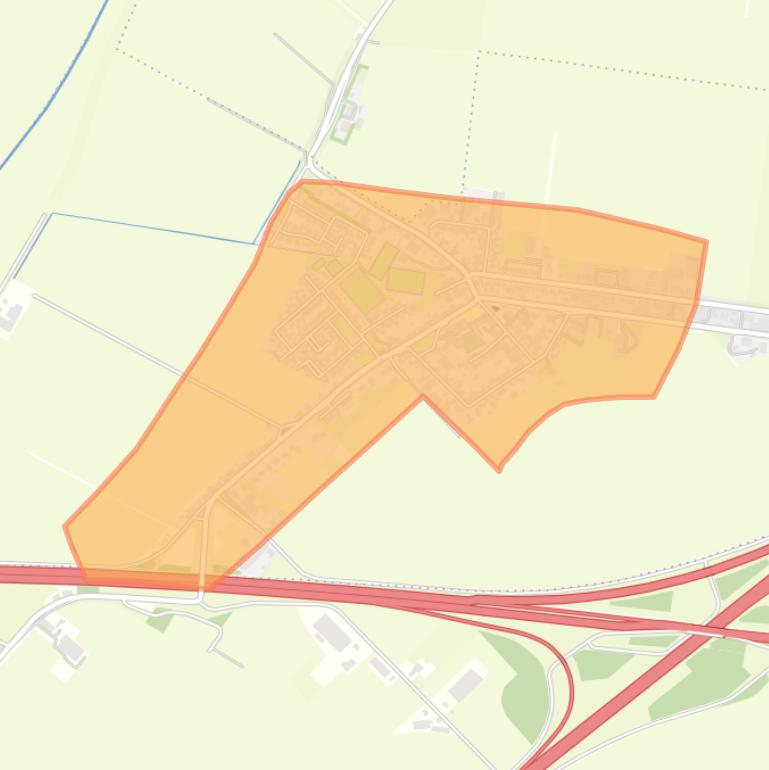 Kaart van de buurt Noordhoek.