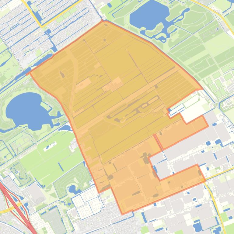 Kaart van de buurt Noordpolder Delfgauw.