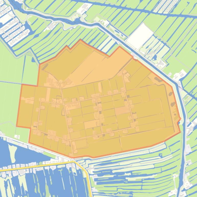 Kaart van de Noordse Buurt.