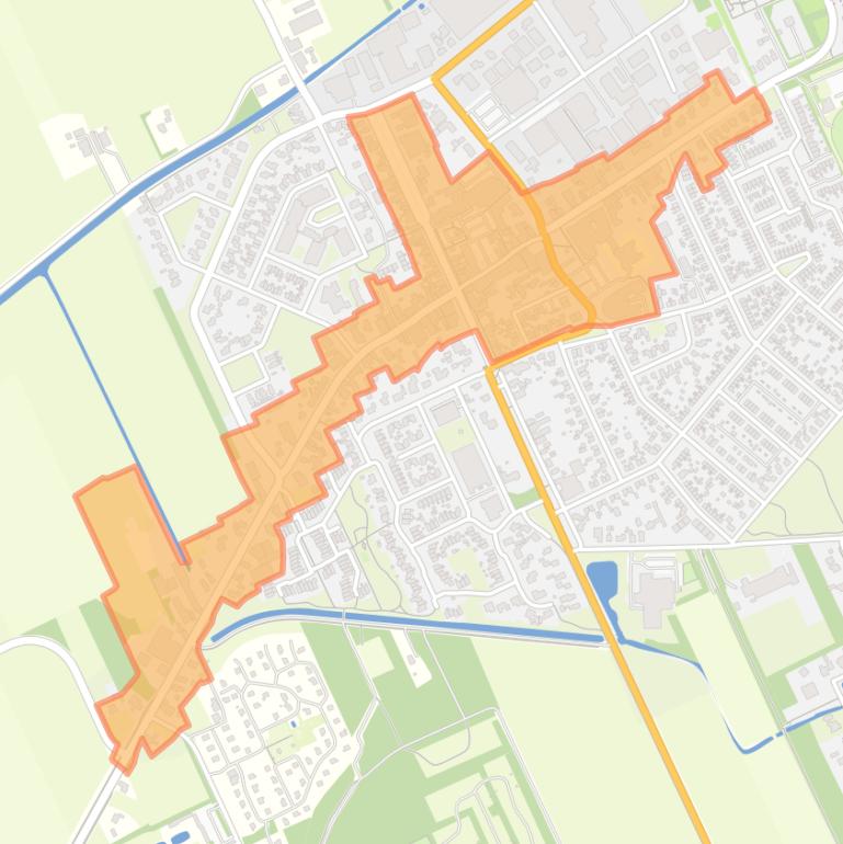 Kaart van de buurt Noordwolde-Hoofdstraat.