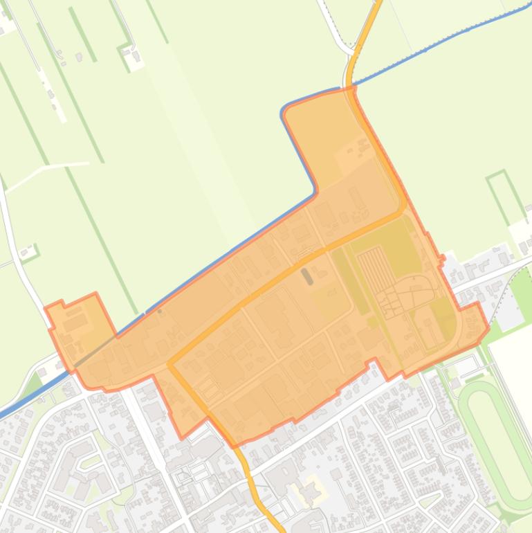 Kaart van de buurt Noordwolde-Industrie.