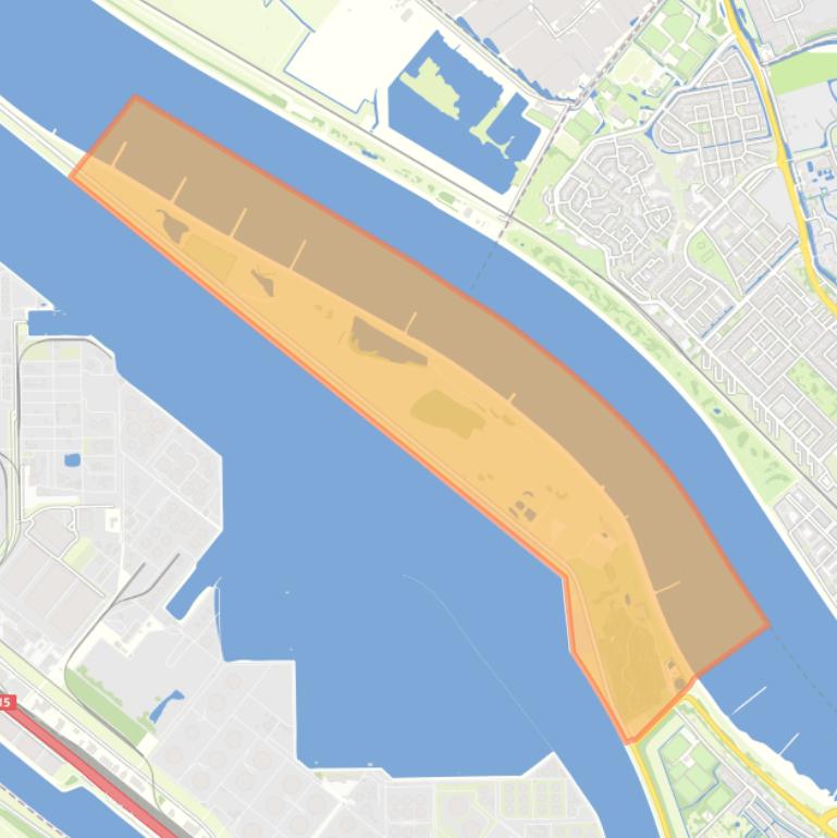 Kaart van de buurt Noordzeeweg.