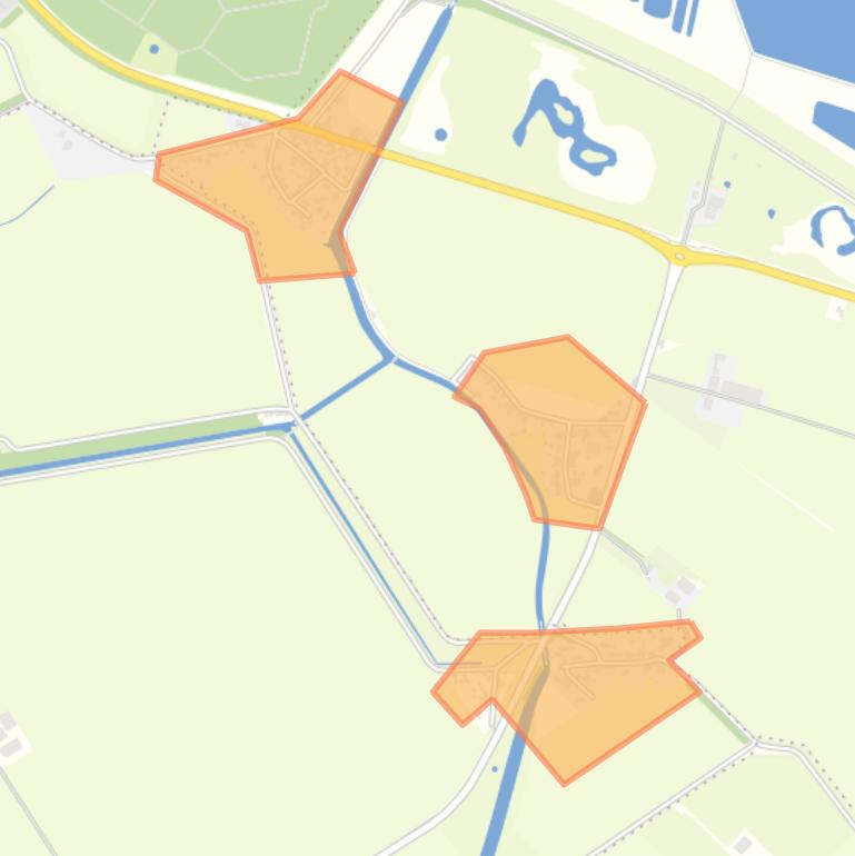 Kaart van de buurt Nummer Eén en omgeving.