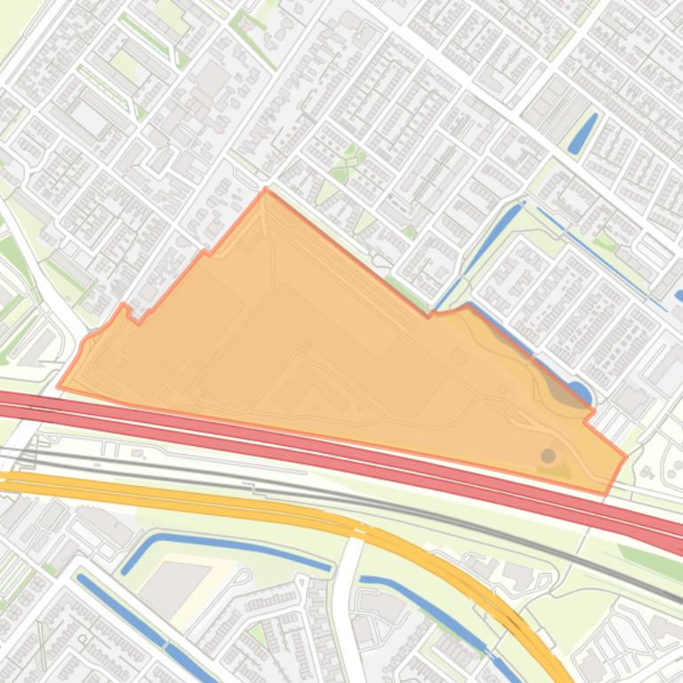 Kaart van de buurt Nutrihage.