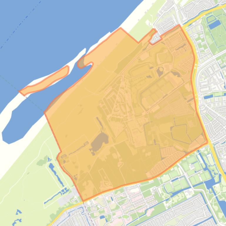 Kaart van de buurt Ockenburgh.