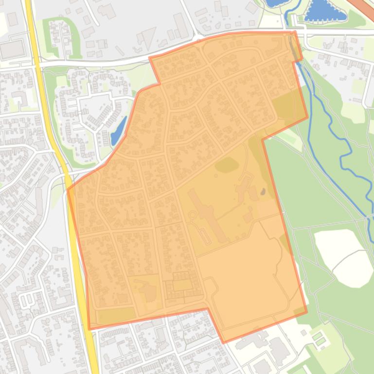 Kaart van de buurt Oeloven.