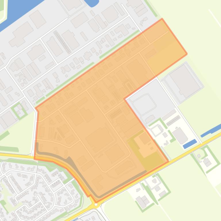 Kaart van de buurt Oldebroekerweg.