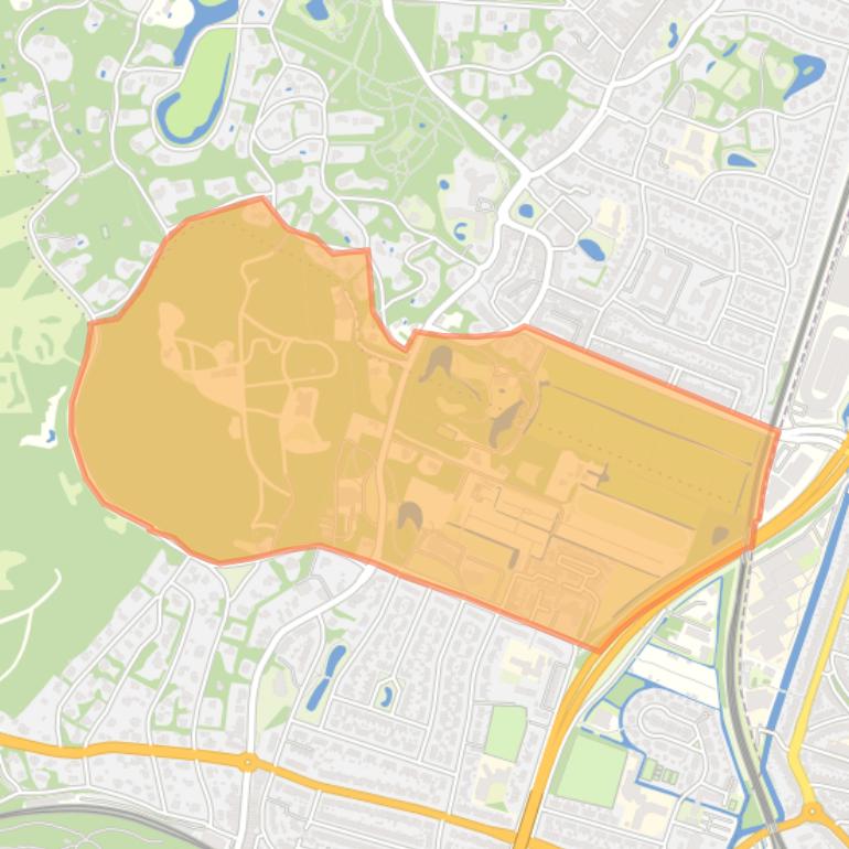 Kaart van de buurt Oldenhove.