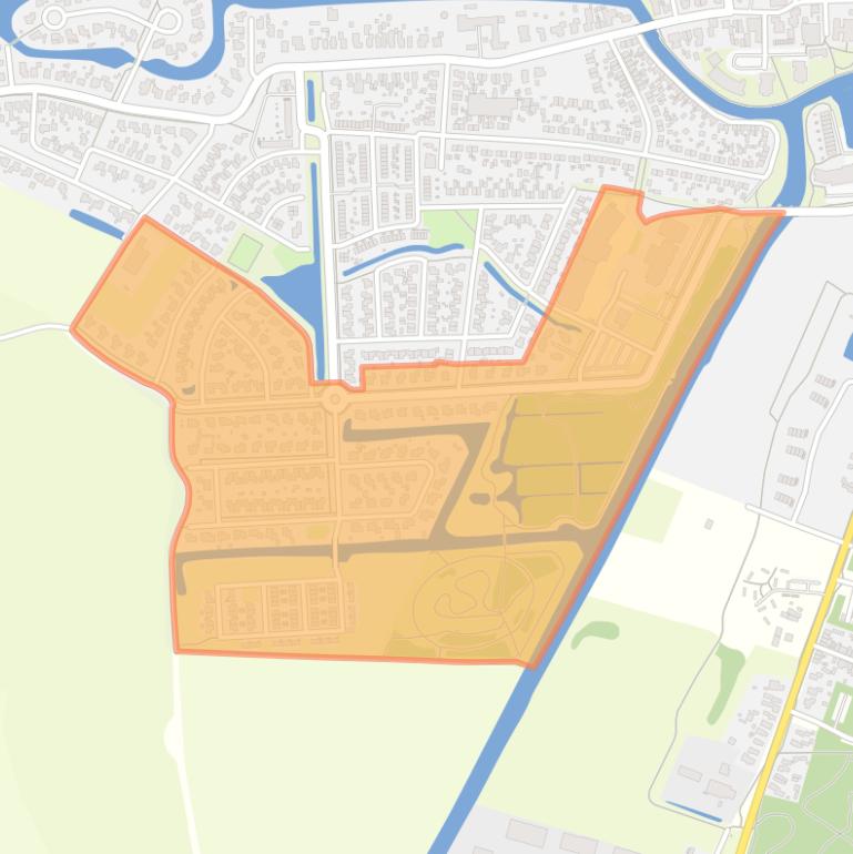 Kaart van de buurt Olingermeeden.