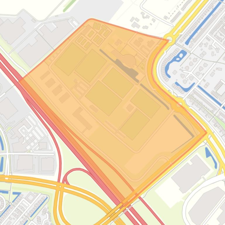 Kaart van de buurt Olympus.