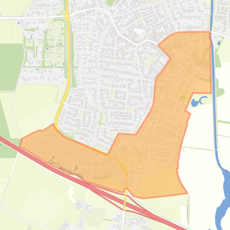 Kaart van de buurt Omgeving Achterbos/Papenakker.