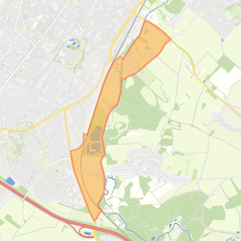Kaart van de buurt Omgeving Daniken.