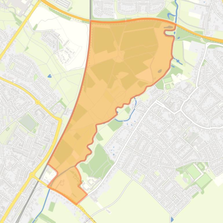 Kaart van de buurt Omgeving Geleenbeek.
