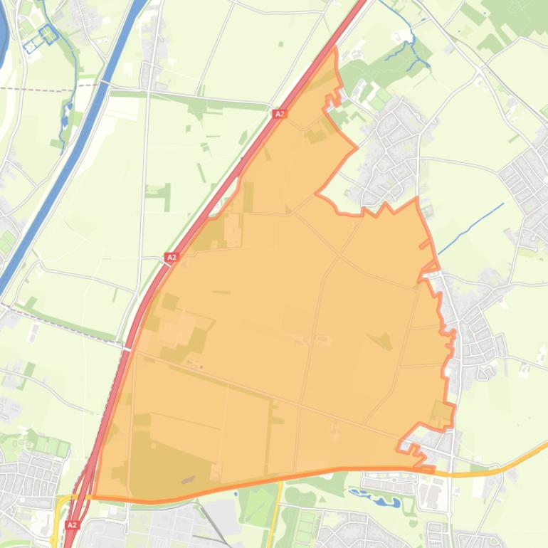 Kaart van de buurt Omgeving Graetheide / De Lexhy.