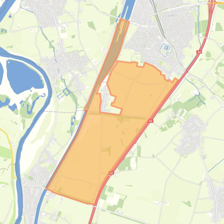 Kaart van de buurt Omgeving Graetheide.