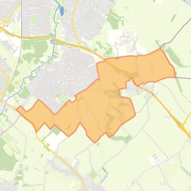 Kaart van de buurt Omgeving Windraak.