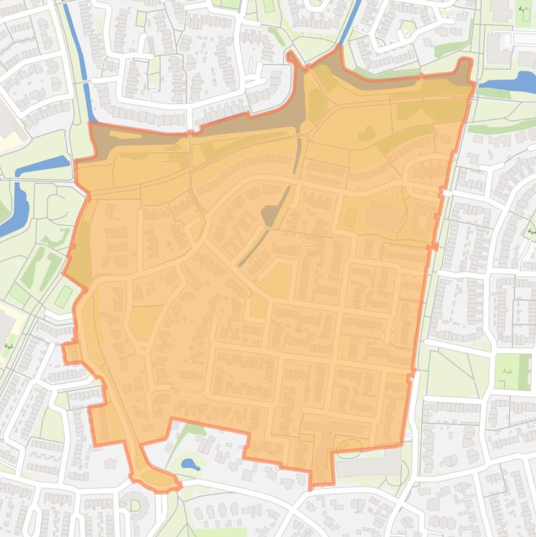 Kaart van de buurt Oorden.