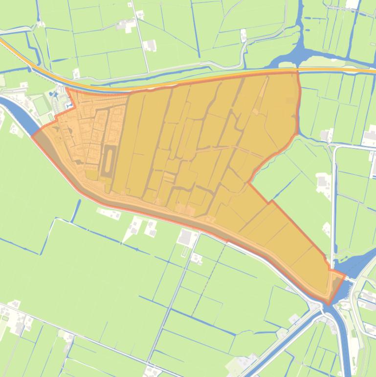 Kaart van de buurt Oost-Graftdijk.