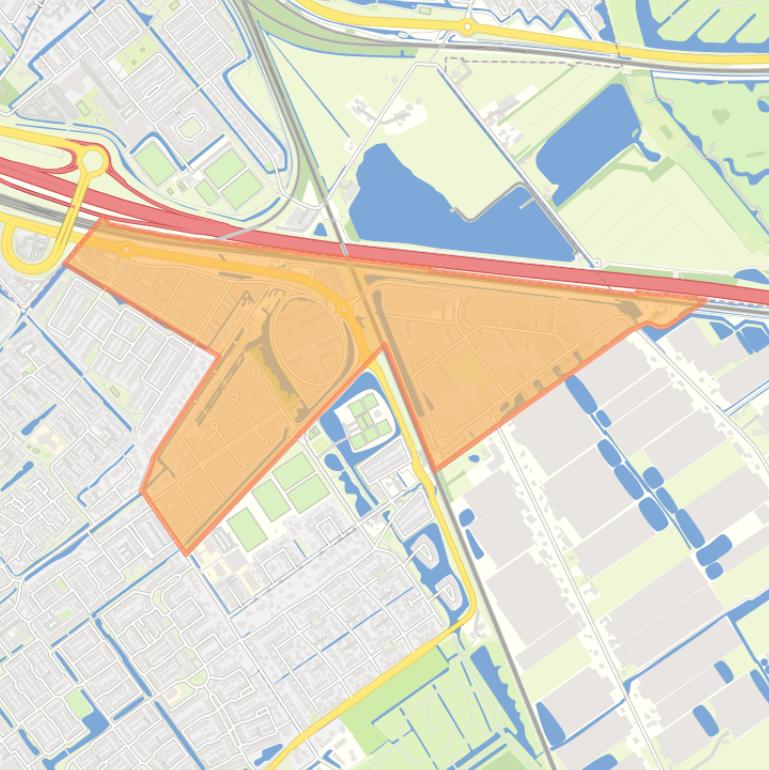 Kaart van de buurt Oostambacht / Heronpark.