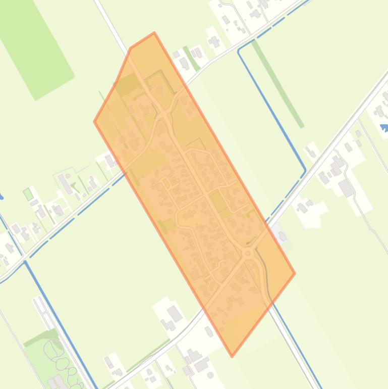 Kaart van de buurt Oosteinde.