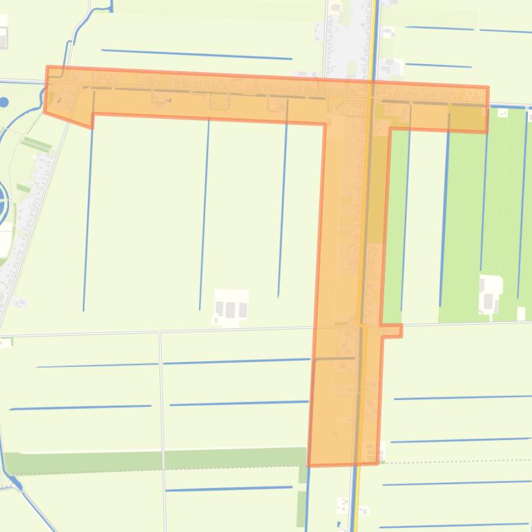 Kaart van de buurt Oosterdiep.