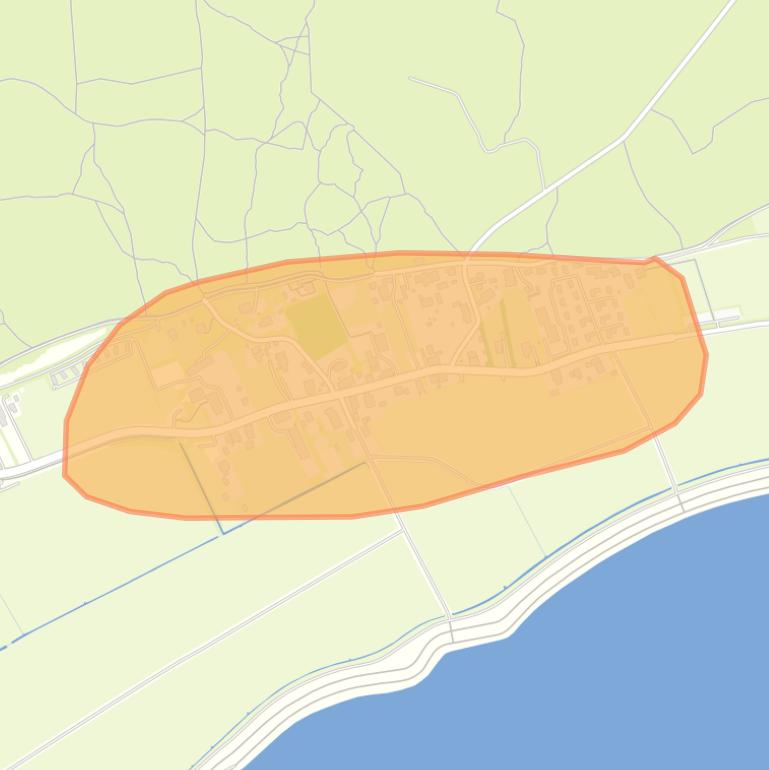 Kaart van de buurt Oosterend.