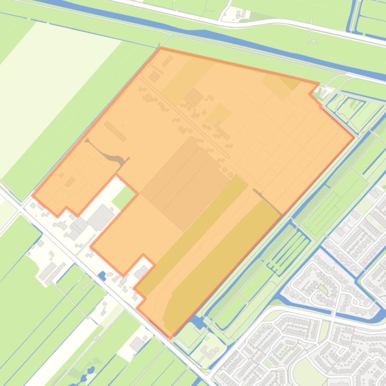Kaart van de buurt Oosterland.
