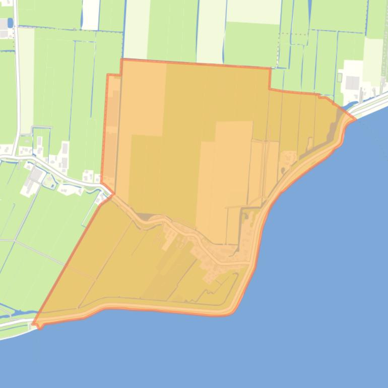 Kaart van de buurt Oosterleek.