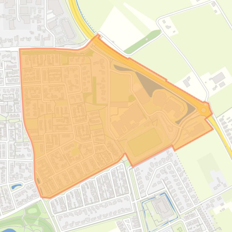 Kaart van de buurt Oostervelden.