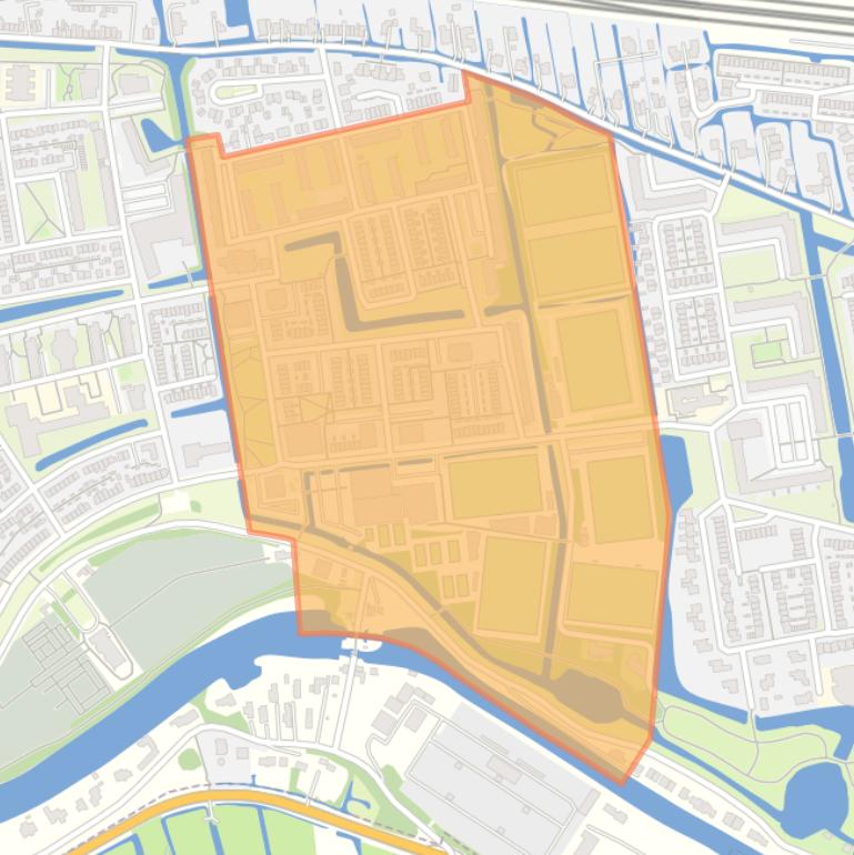 Kaart van de buurt Oosterwei.