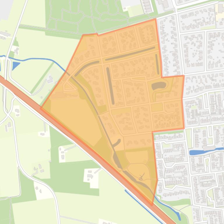 Kaart van de buurt Oosterwolde-Slatten.