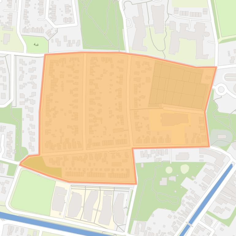 Kaart van de buurt Oosterwolde-Weemeweg.