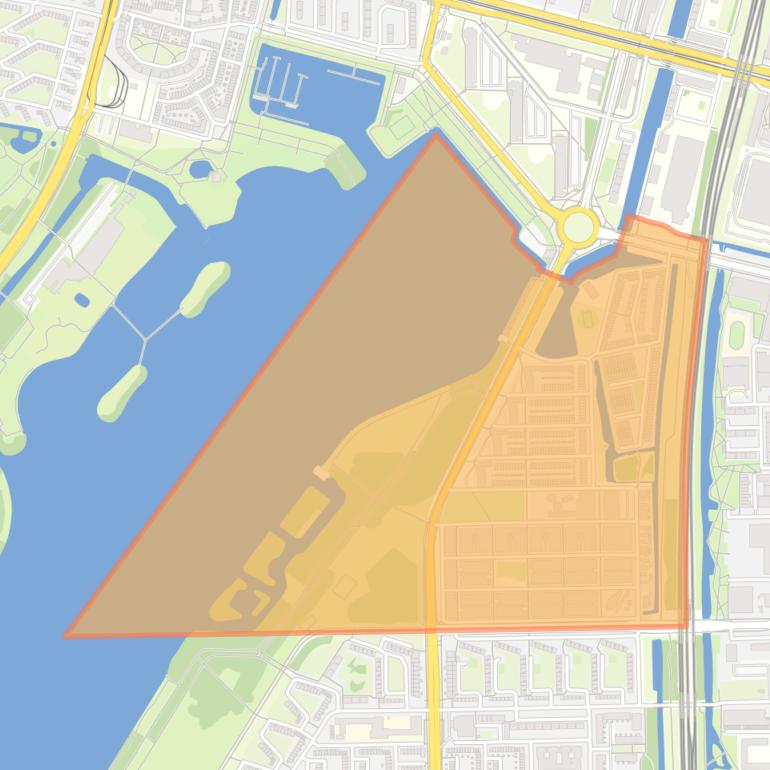 Kaart van de buurt Oostoever Sloterplas.